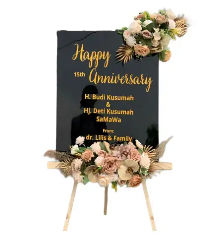 Papan Bunga Akrilik Muara Ciujung Timur