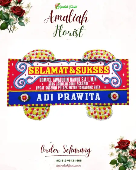 Papan Bunga Ucapan Selamat Muara Ciujung Timur